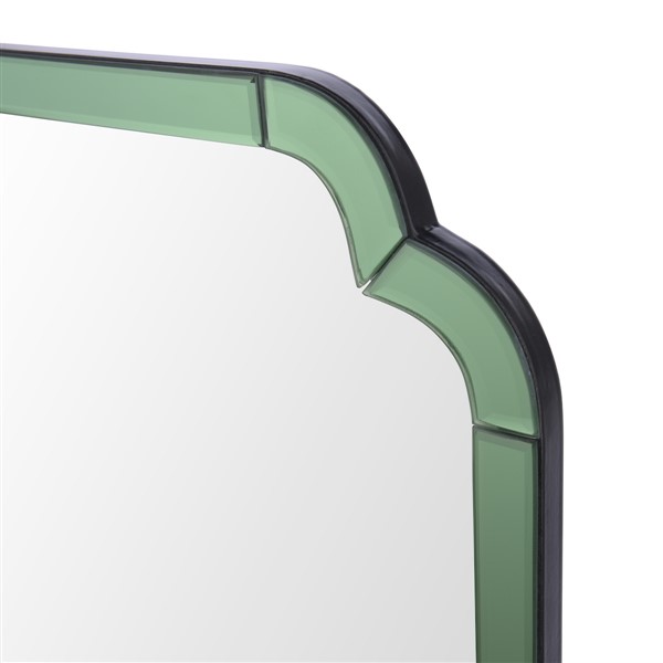 (image for) Laura Ashley Martham Mirror Smoked Green 65 X 65cm